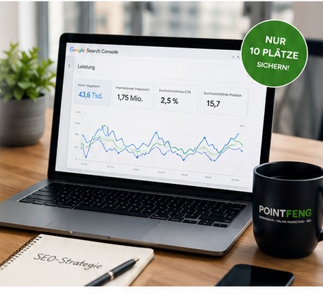 SEO Masterclass Arbeitsplatz